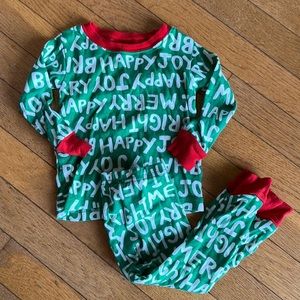 18 month holiday pajamas